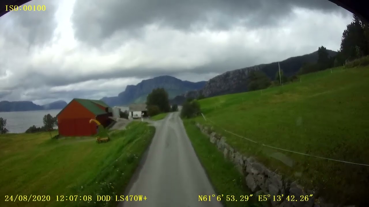 remote place west in Sogn on the north side of Sognefjord