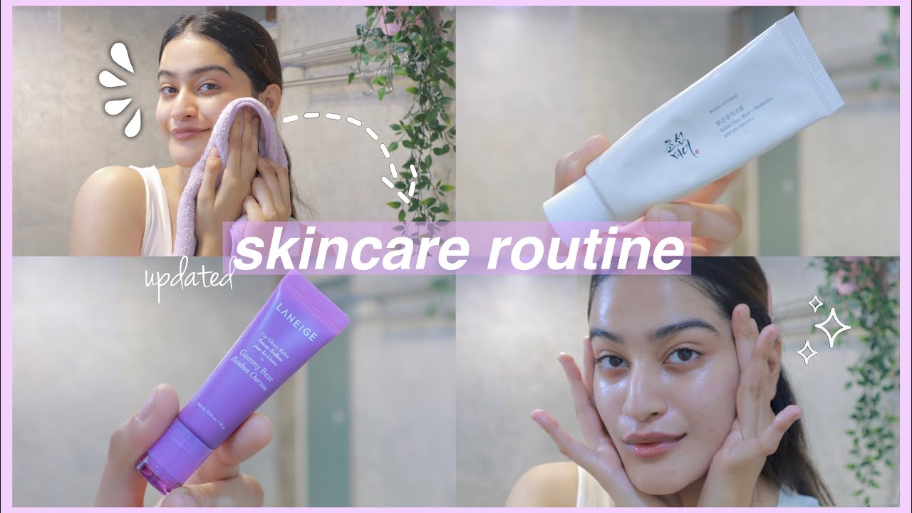 updated skincare routine | nishkabhura
