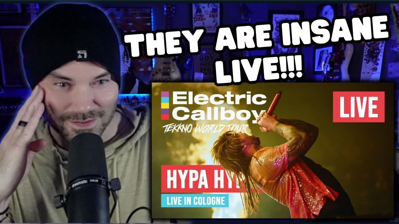 Metal Vocalist First Time Reaction - Electric Callboy - Hypa Hypa LIVE