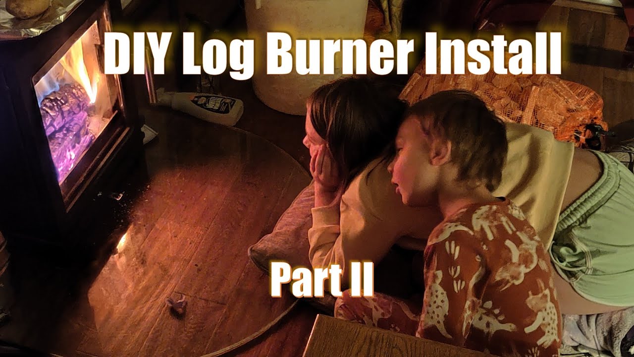 Wood Burning Stove DIY Install - Part 2