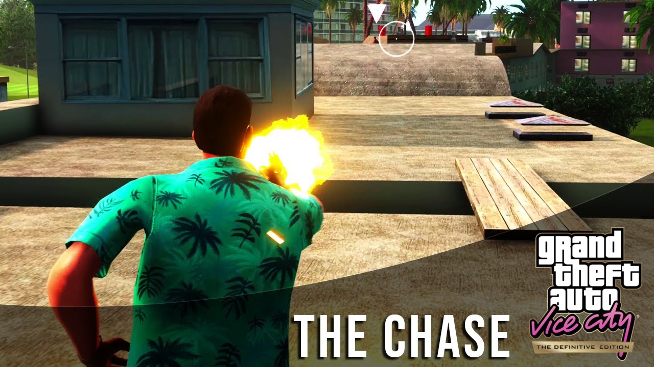 GTA Vice City Definitive Edition | The Chase | PS5 | 4K 60FPS