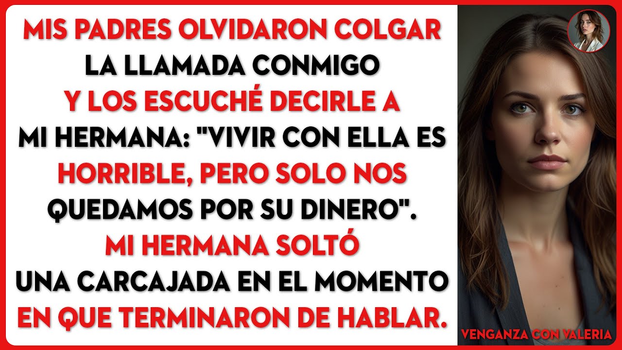 Mis padres olvidaron colgar la llamada conmigo y los escuché decirle a mi hermana: 