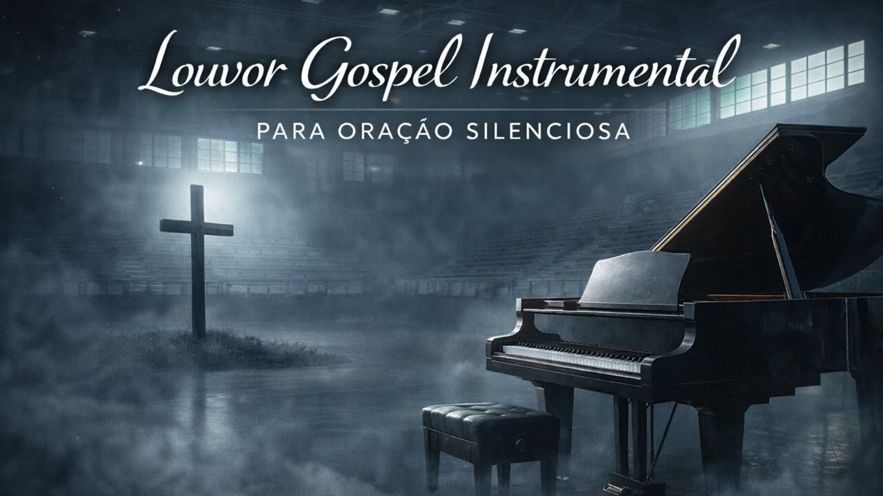 Louvor Gospel Instrumental para Oração Silenciosa 🎹 | Piano Suave e Atmosfera Espiritual Profunda