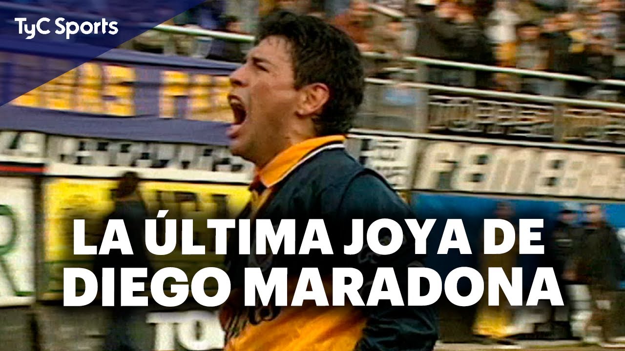 EL ÚLTIMO GOL DE JUGADA DE DIEGO MARADONA
