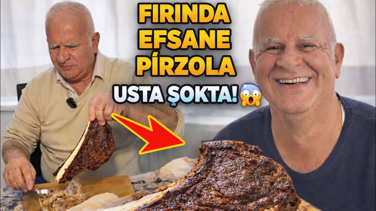 Fırında Dana Pirzola Yaptık… Mehmet Usta Şok Oldu! 😲