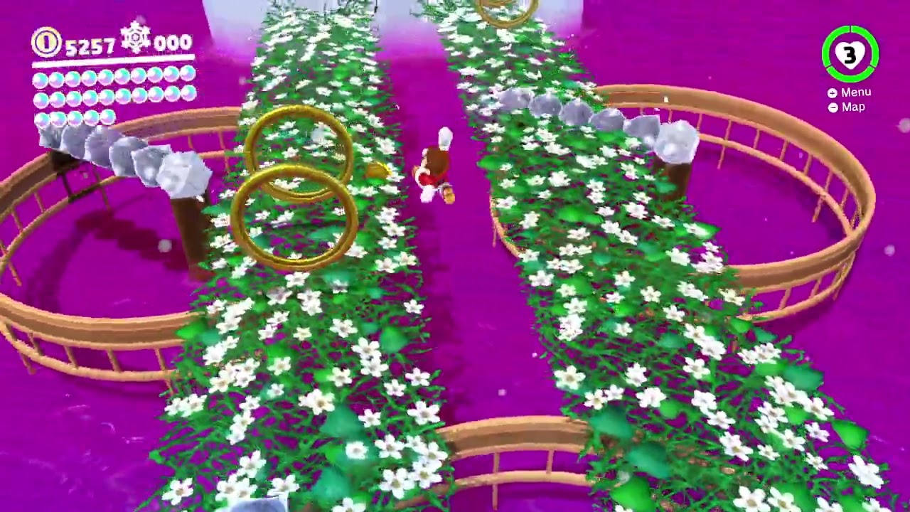 Mario Odyssey - Poison Flowers! (53)