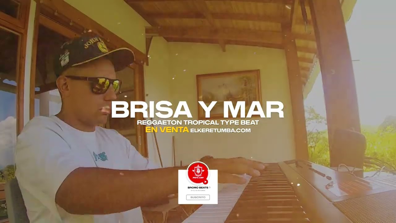 BRISA Y MAR | REGGAETON TROPICAL TYPE BEAT | INSTRUMENTAL TROPICAL