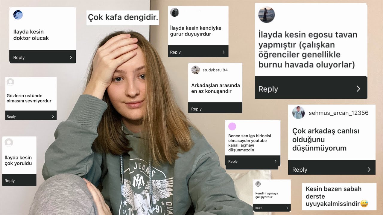 ASOSYAL BİRİ MİYİM!?😬 I Hakkımdaki Varsayımlarınızı Yorumluyorum I İlayda Çavdar