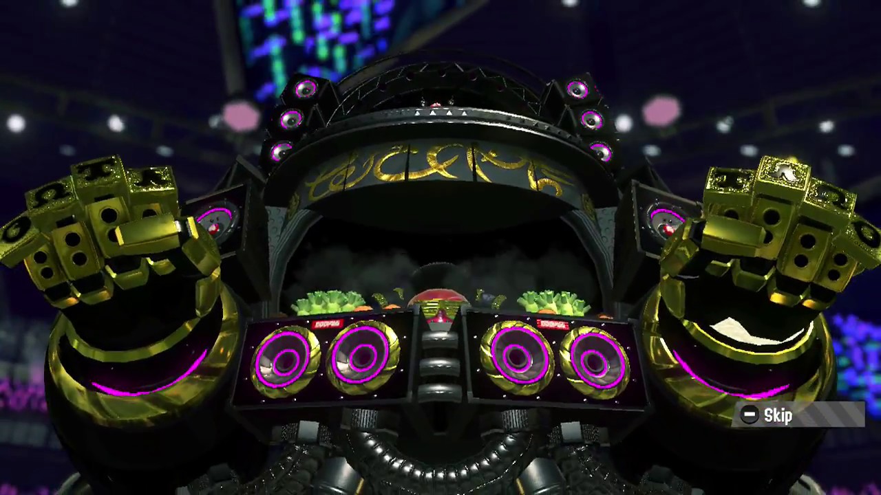 Splatoon Trilogy Boss 10 - DJ Octavio, Callie, Octobot King II