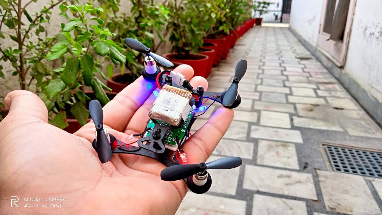 how to make drone at home /QX95 /bugud drone/fly high xyz