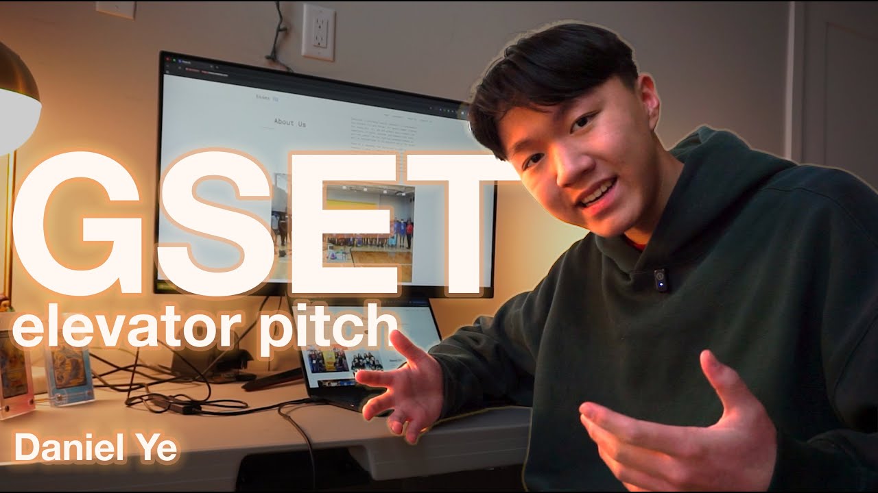 GSET 2026 Elevator Pitch - Daniel Ye