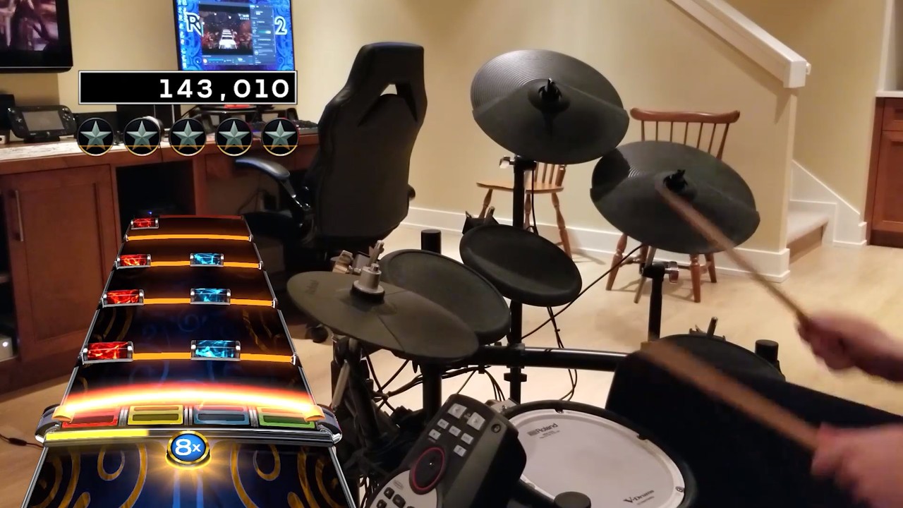 Poison by Alice Cooper | Rock Band 4 Pro Drums 100% FC