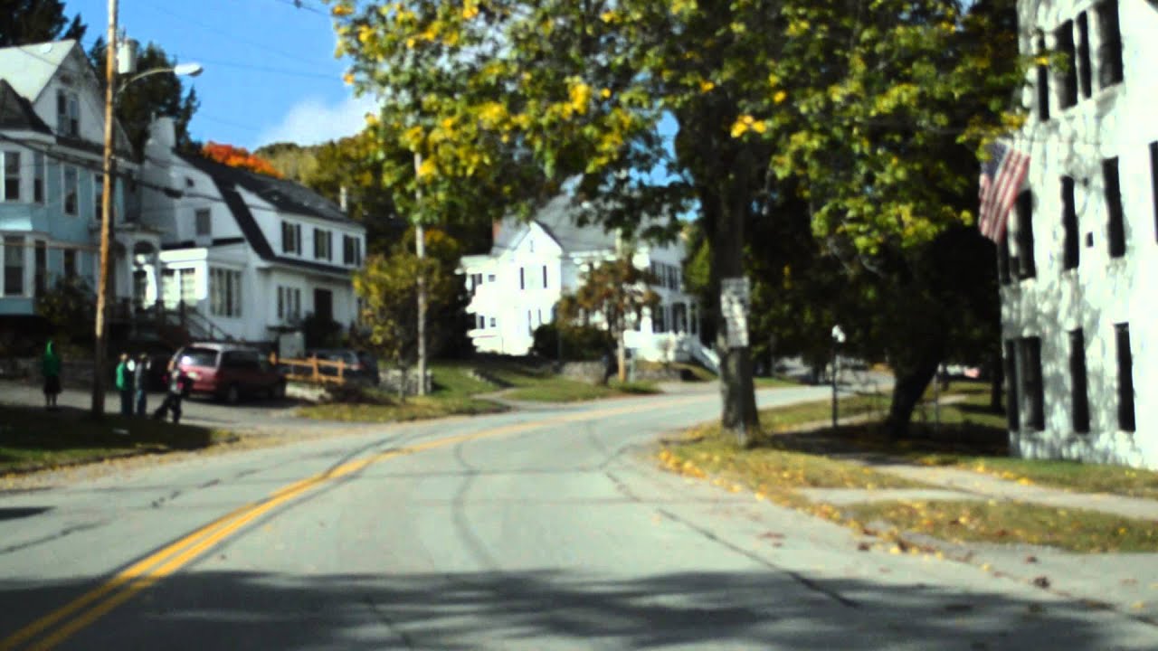 A drive through Bangor, Maine