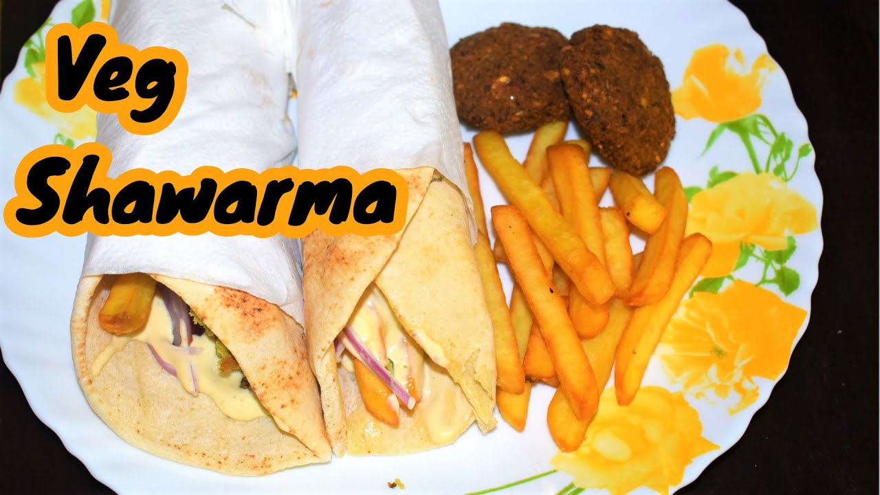 Home made Veg Shawarma in tamil வெஜ் ஷவர்மா  Falafel nombu special iftar evening snack/Bismi Samayal
