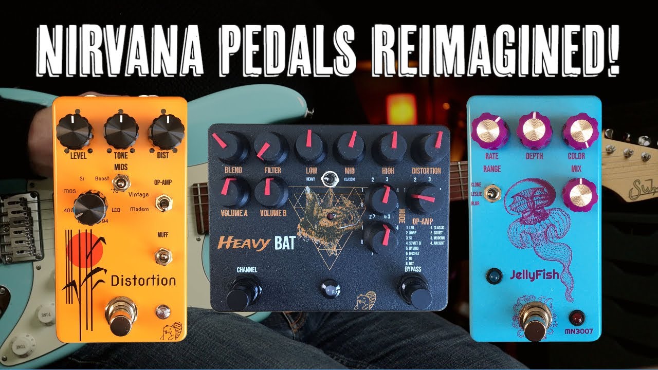 Nirvana Riffs - Classic Grunge Pedals Reimagined | Drunk Beaver Pedals Demo