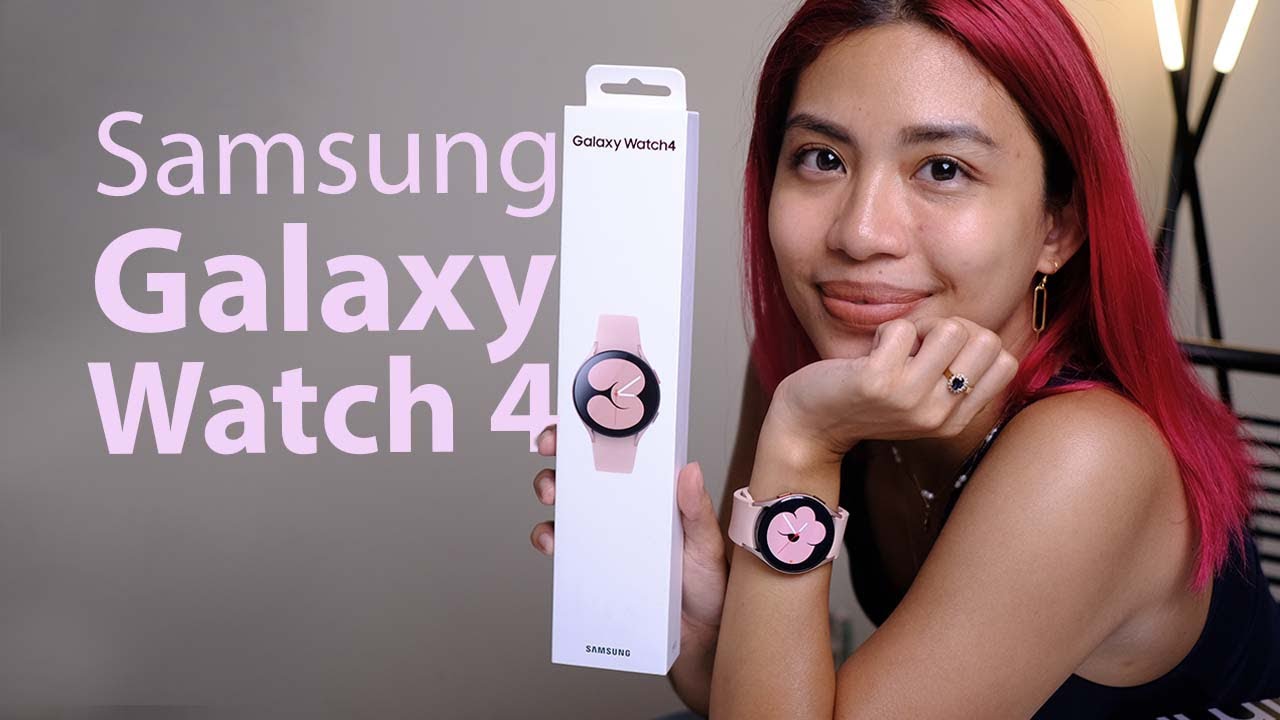 Распаковка, настройка и первые впечатления от Samsung Galaxy Watch 4 (PINK GOLD)!