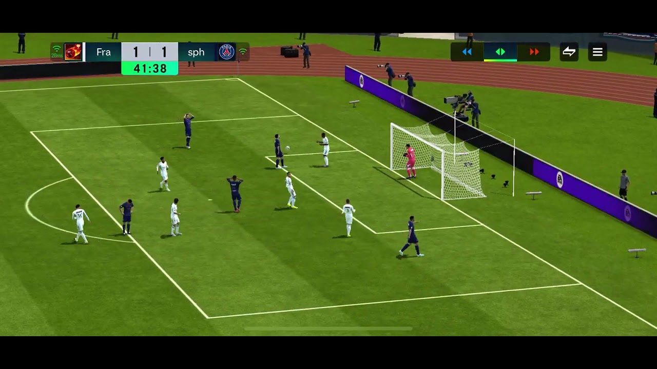 REAL MADRID VS PSG (entertaining match)