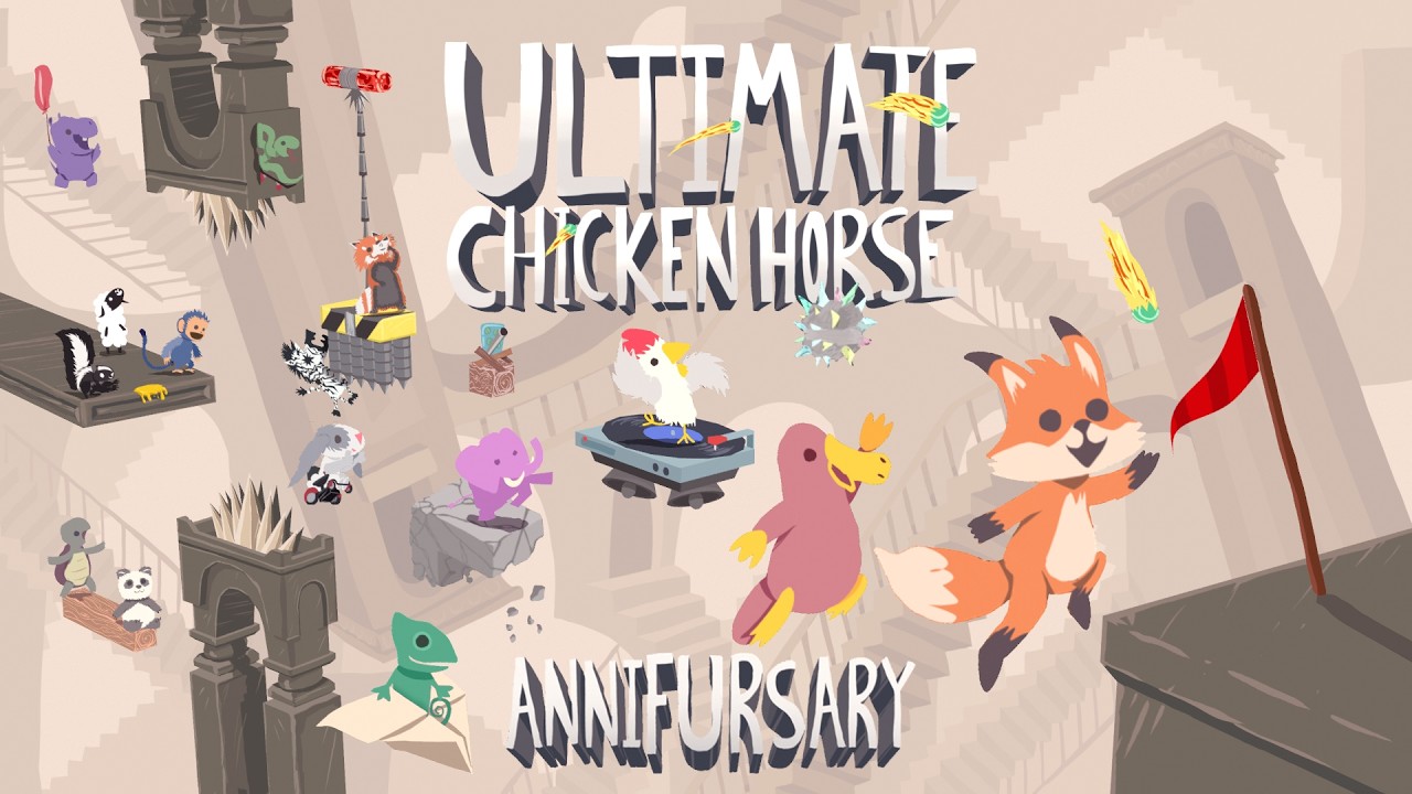 Ultimate Chicken Horse - Annifursary Update Trailer