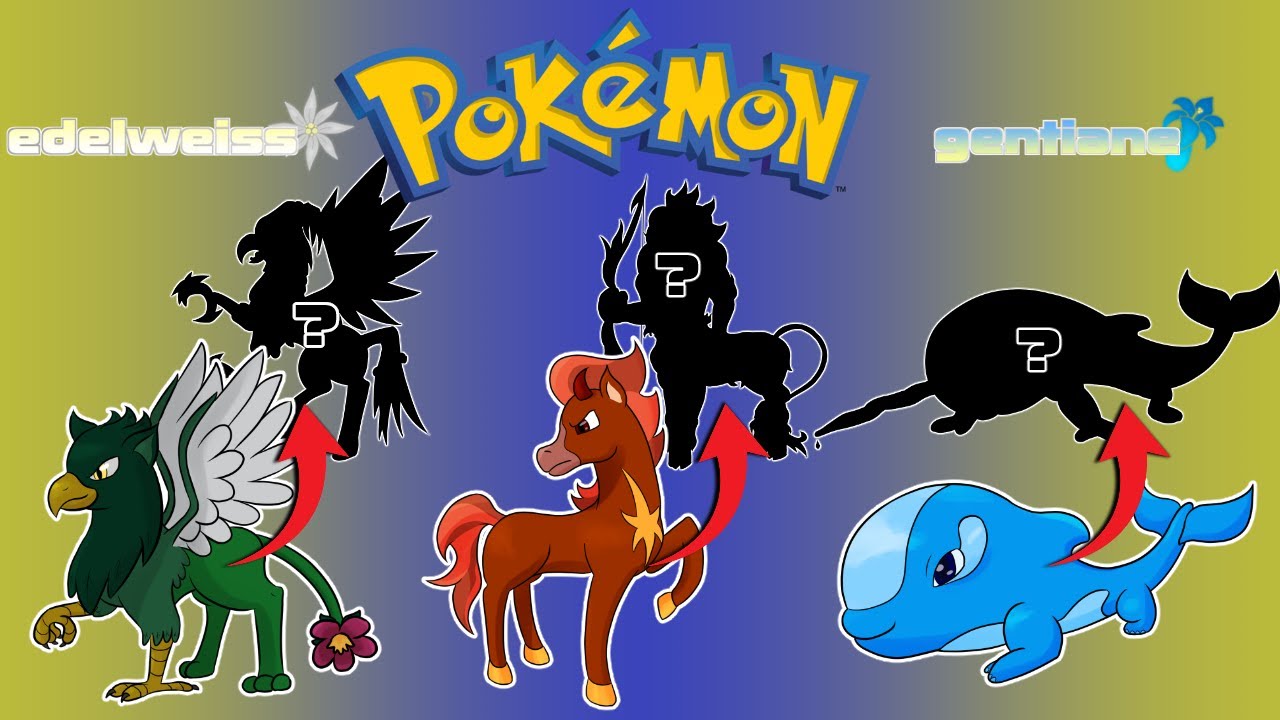 Final evolutions for my starters!! 🍃🦅🔥🐴💧🐬