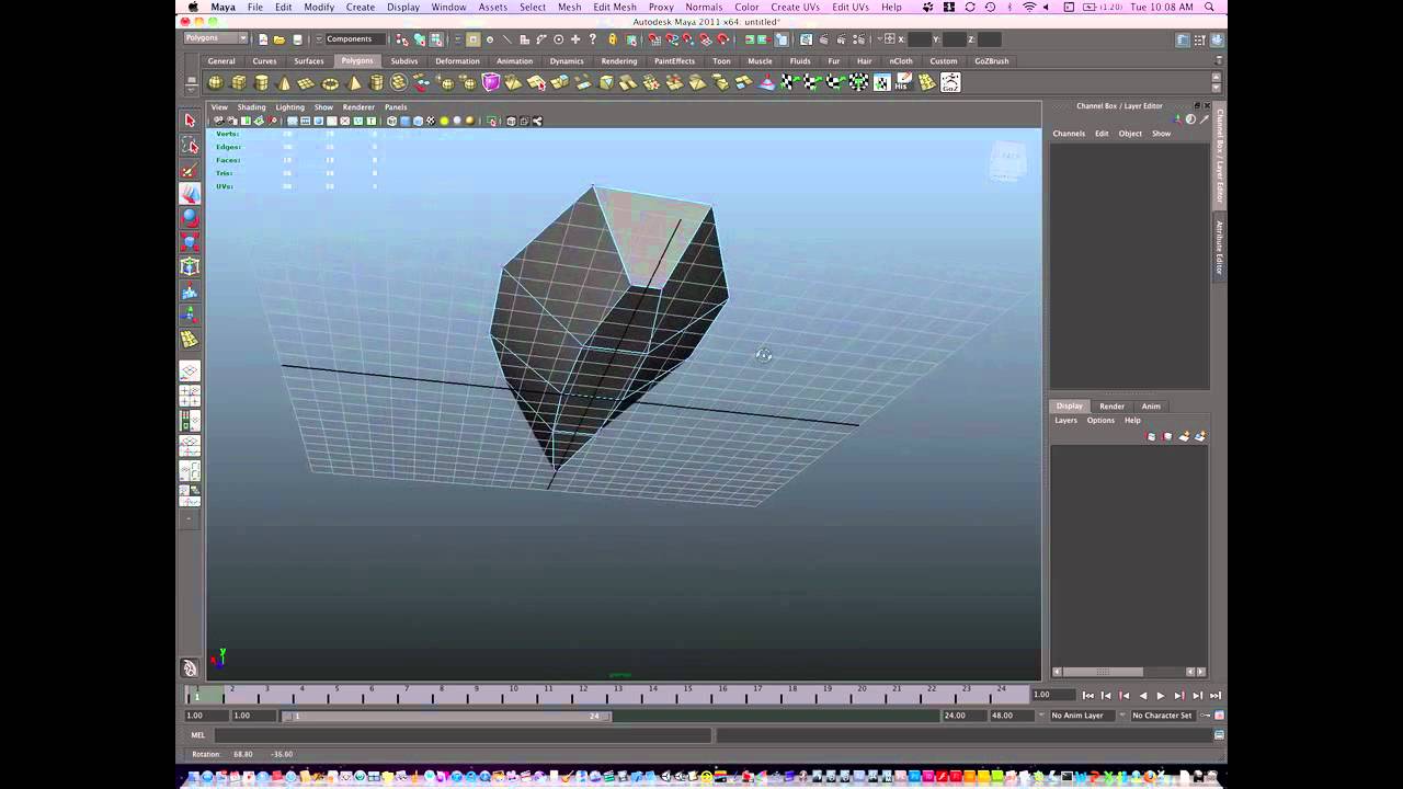 Maya - How to make a boat