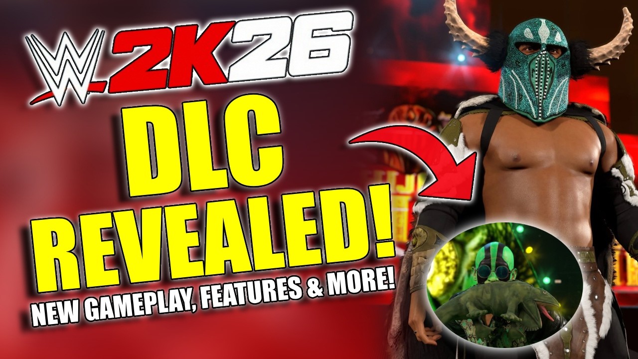 WWE 2K26 DLC REVEALED + NEW Features & Gameplay Details!