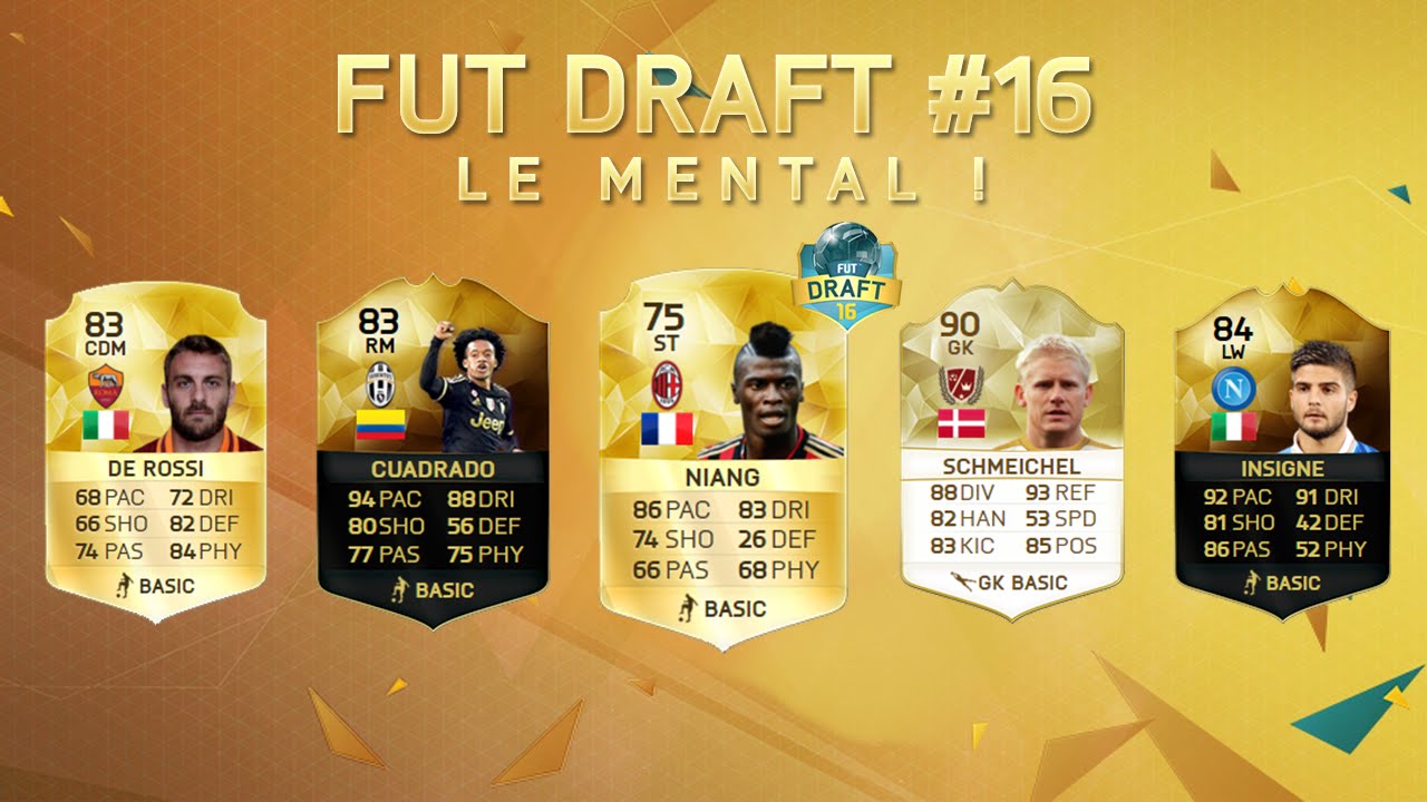 FIFA 16 - FUT DRAFT #16 LE MENTAL !