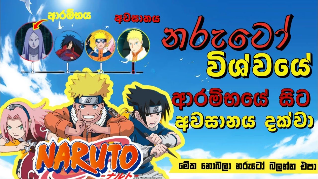 Naruto බලනවා නම් මේක අනිවා බලන්න | Naruto Universe timeline explain| episode 01
