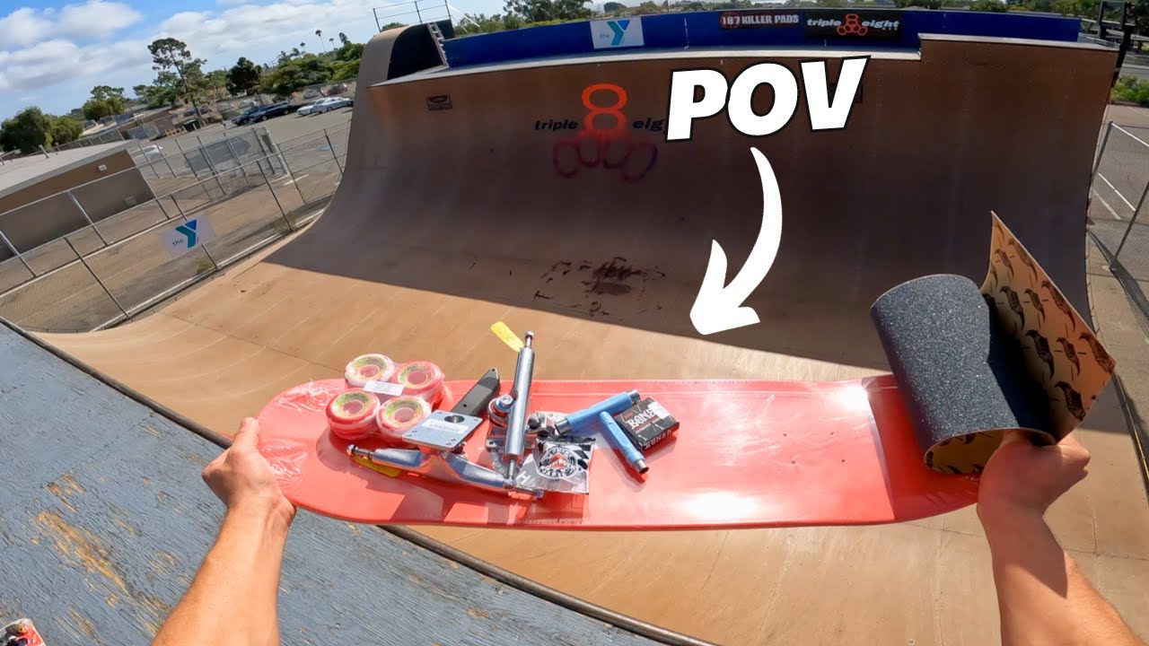 POV: Vert Skateboard Set-up & Skate!