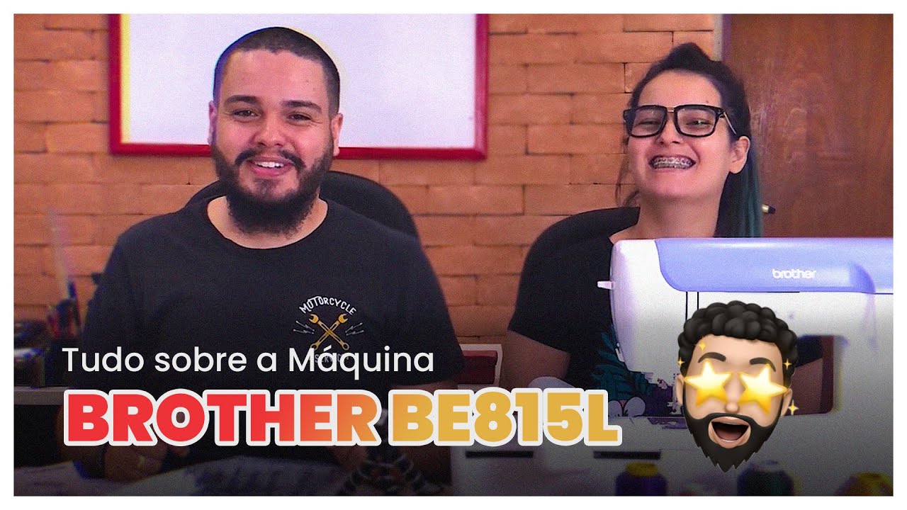 😱😱Tudo sobre a máquina Brother BE815L 😍🥰 || Free Hand Bordados