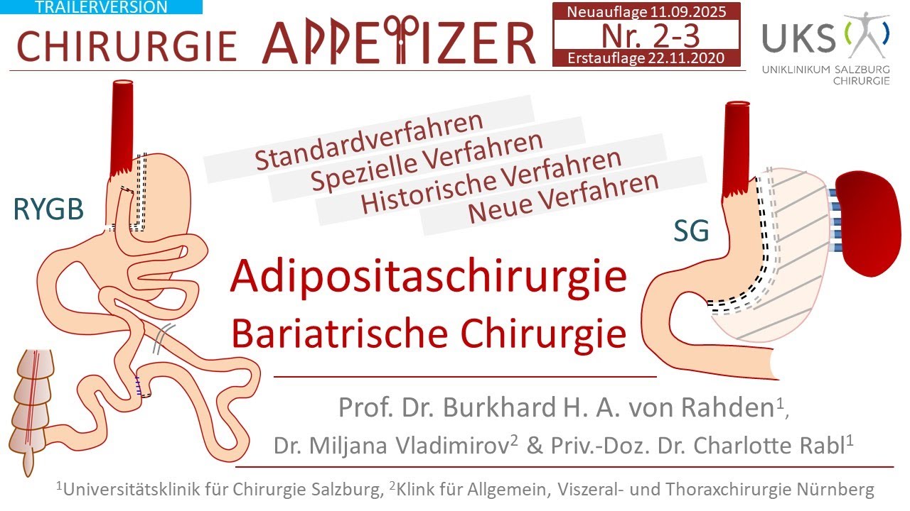 Adipositas CHIRURGIE APPetizer Nr. 2-3 TRAILER