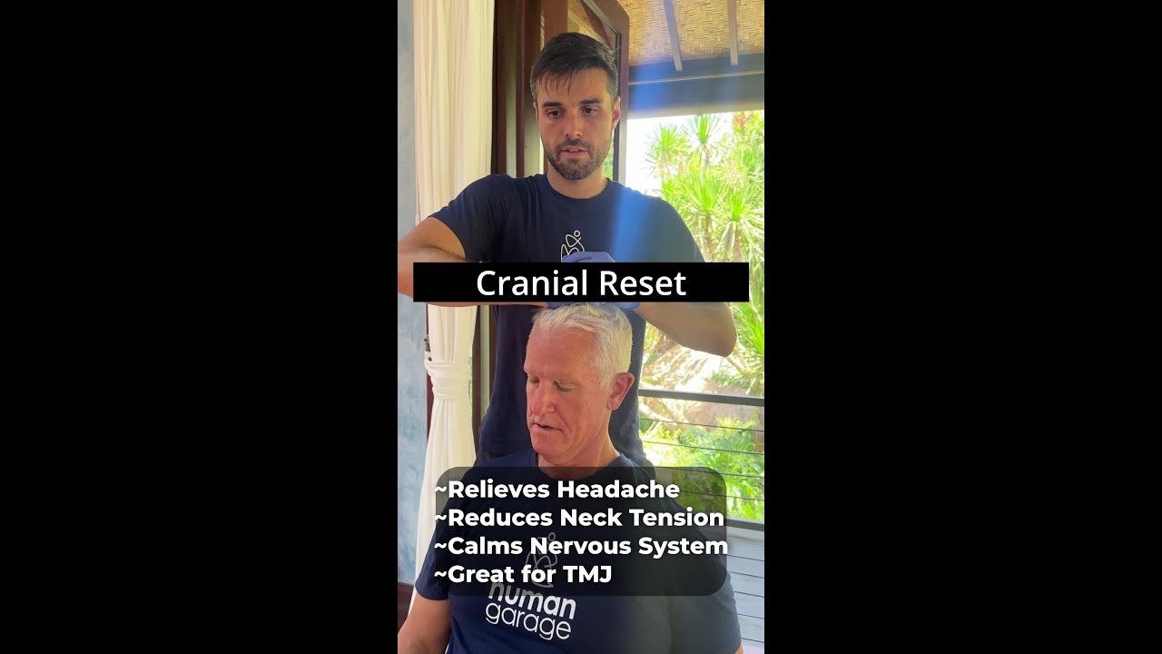 Watch what happens when you hit the body's ultimate reset button. 🤯 #SelfCare #CranialReset #Fasc