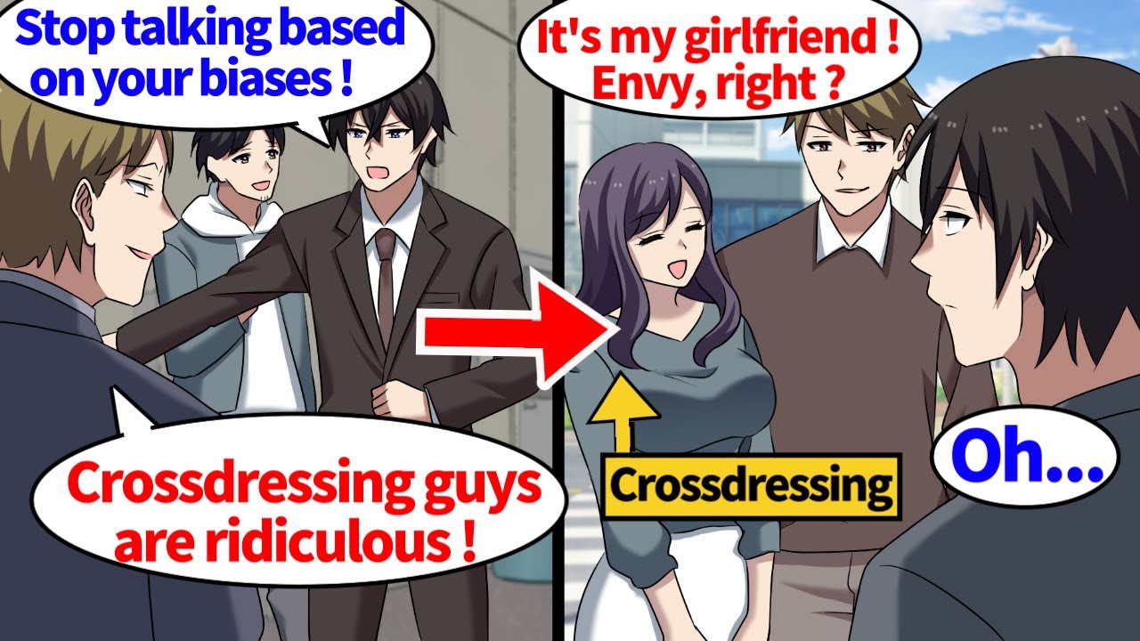 【Manga】My coworker looks down on crossdressing. One day, he gets a girlfriend but...