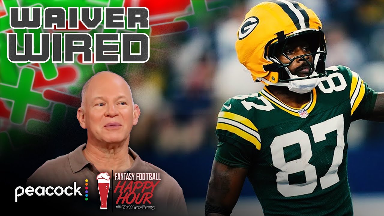 Romeo Doubs becoming Love's favorite red zone target | Fantasy Football Happy Hour | NFL on NBC