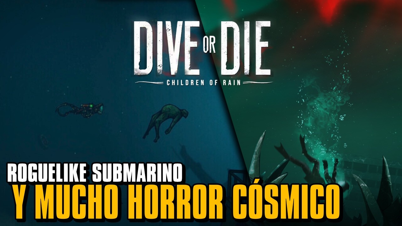 Horror C&oacute;smico, Dave the Diver y Darkest Dungeon - Dive or Die - Gameplay Espa&ntilde;ol - DEMO