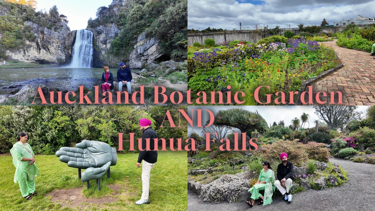 [4K] Auckland Botanic Garden and Hunua Falls Walking Tour
