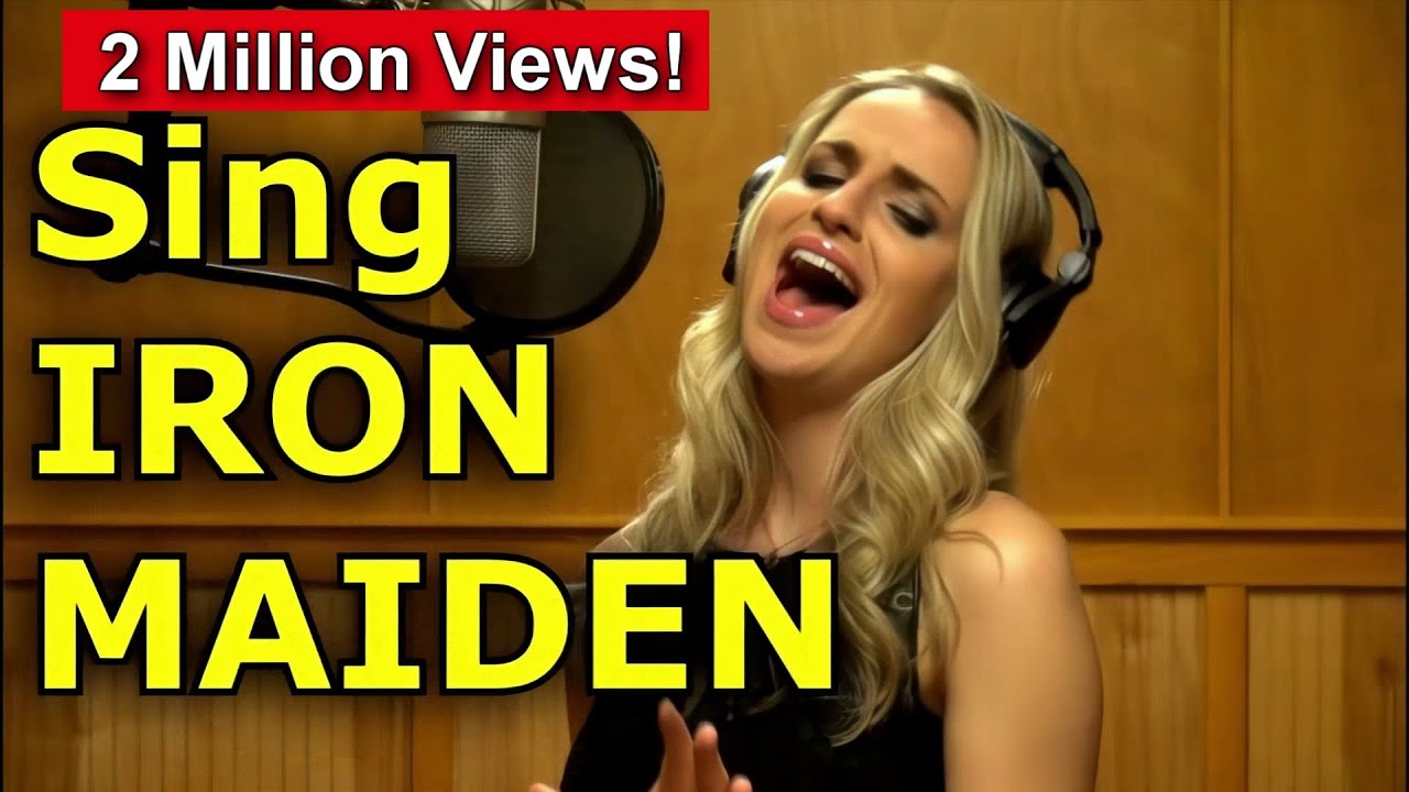 Gabriela Gunč&iacute;kov&aacute; -Gun - How To Sing Bruce Dickinson - Iron Maiden - Trooper - Ken Tamplin - TSO