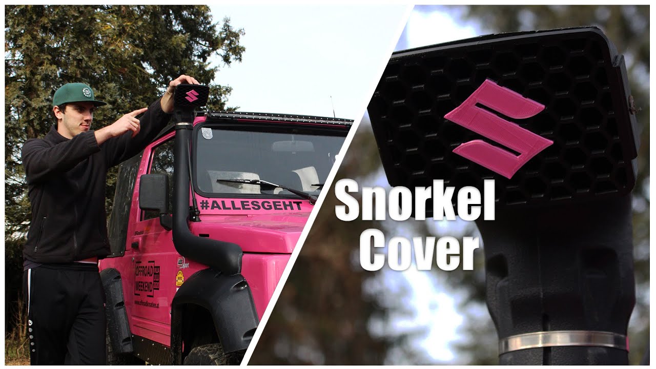 Suzuki Samurai Snorkel!!!| DIY Snorkel Cover | Suzuki Samurai Schnorchel Abdeckung selber machen!!!