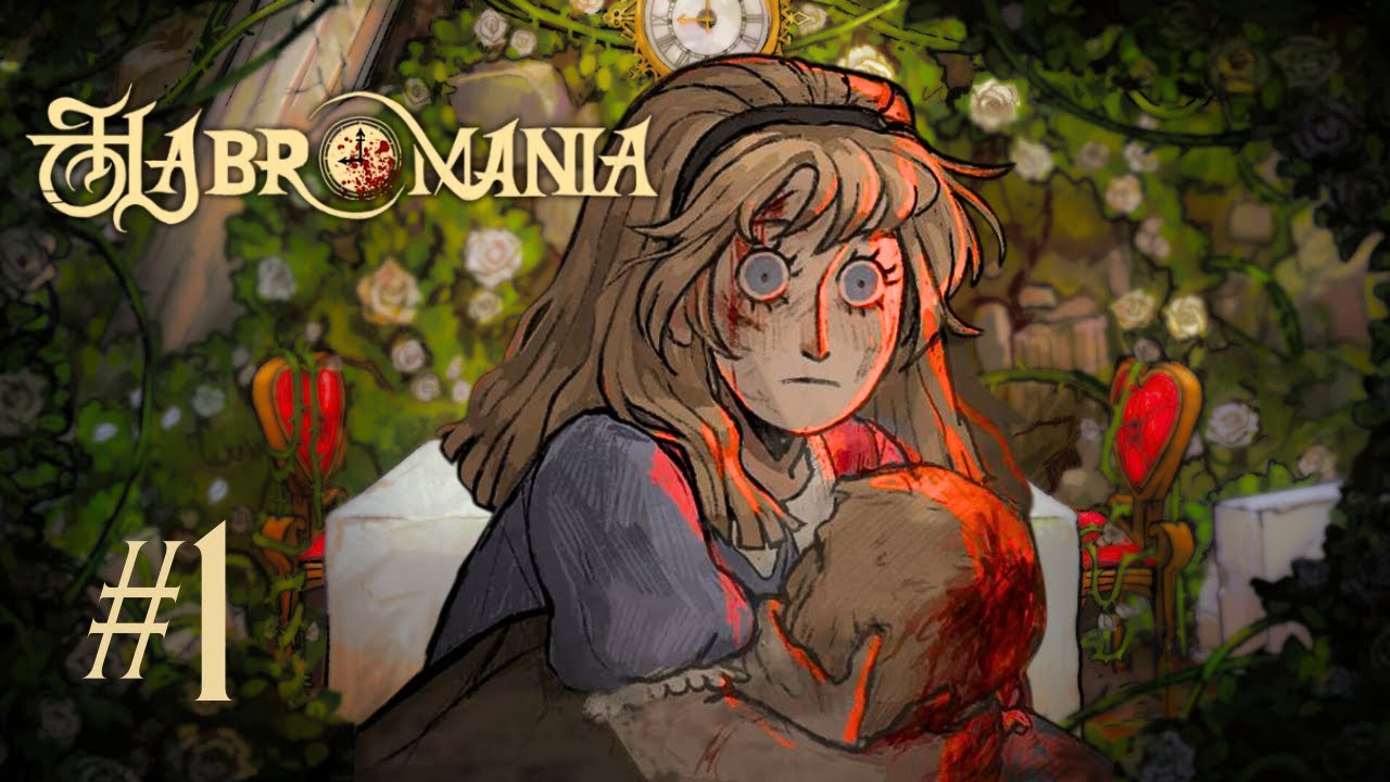 let's play HABROMANIA ep 1 (demo) 🐇♥️♣️ a creepy point-and-click inspired by alice in wonderland❣️