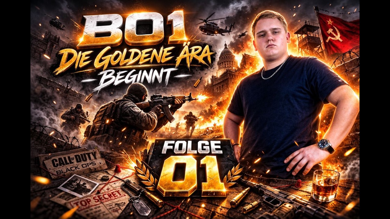 BO1 Kampagne #01 - Die goldene Ära beginnt  ( Black Ops 1 Lets Play )