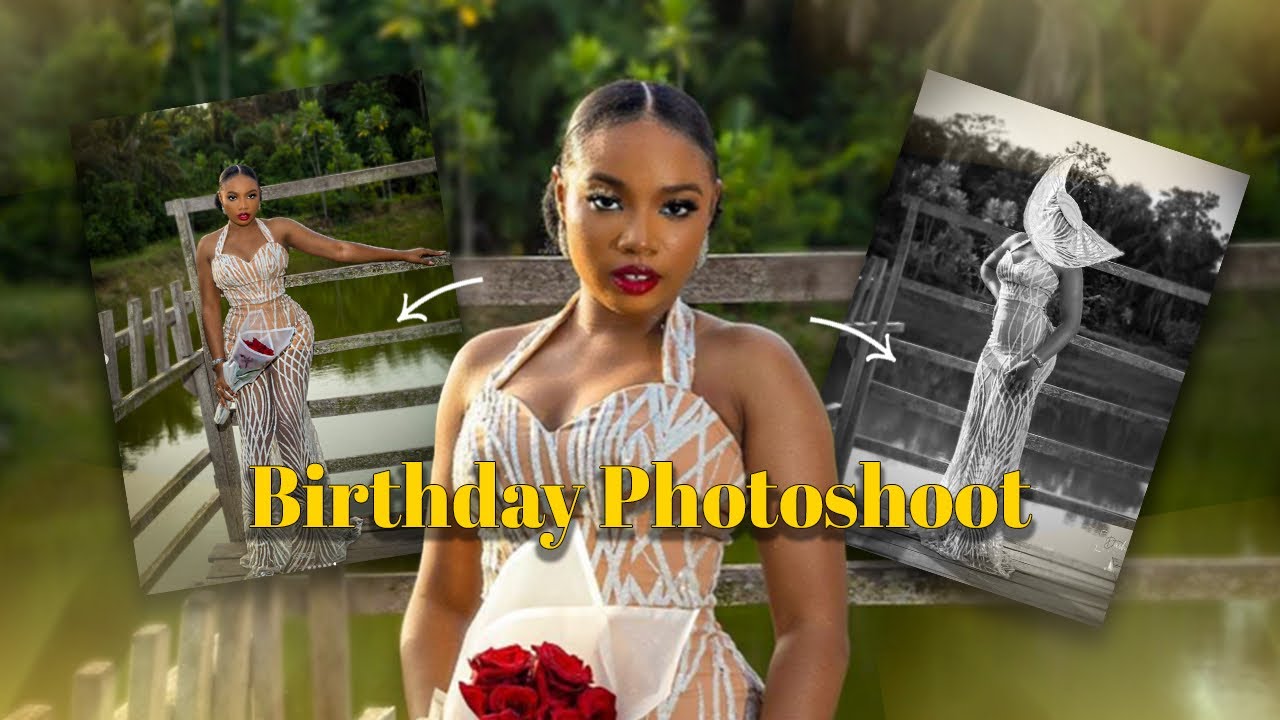VLOG: My 25th Birthday Photoshoot 🌹 hair + nails + makeup
