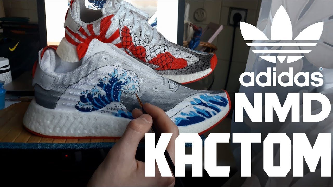 НОВЫЙ КАСТОМ / ADIDAS NMD R2 