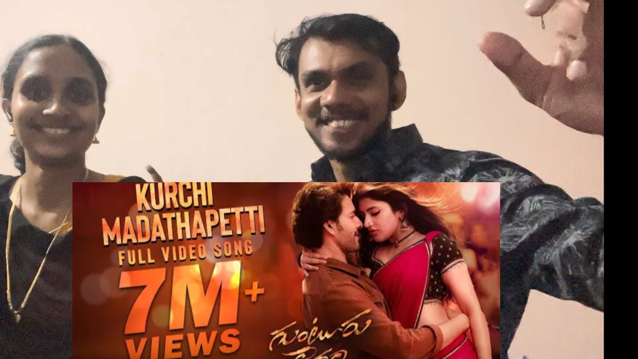 Kurchi Madathapetti Video song reaction | Mahesh Babu | Sreeleela | V4U Reaction