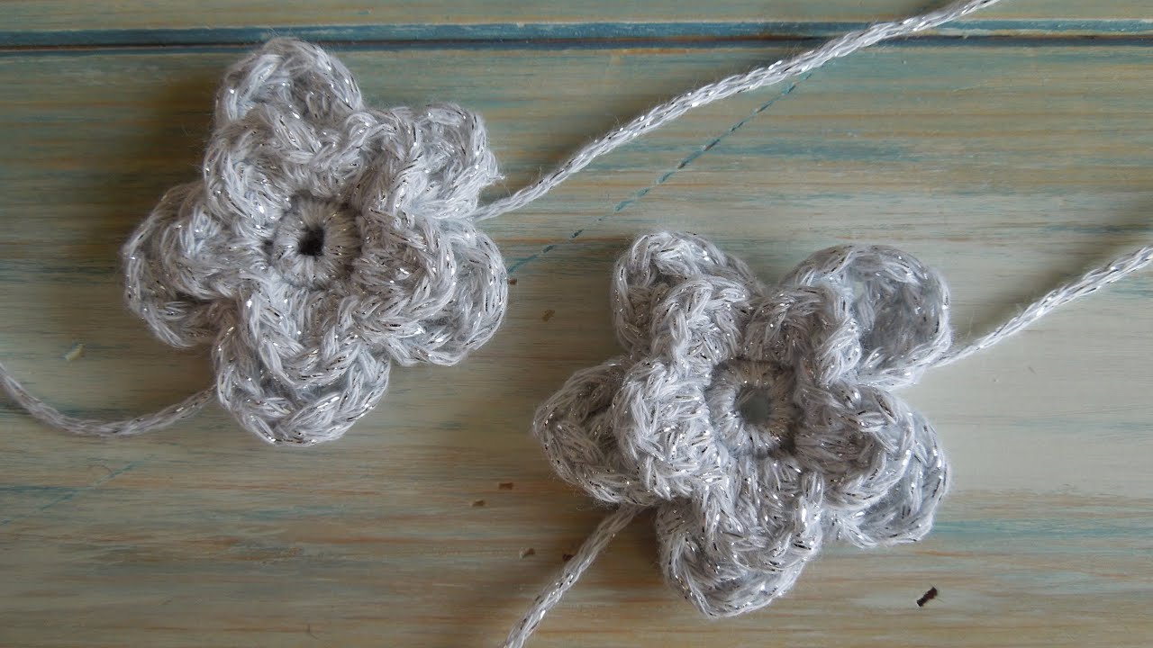 (crochet) How To - Crochet a Double Flower