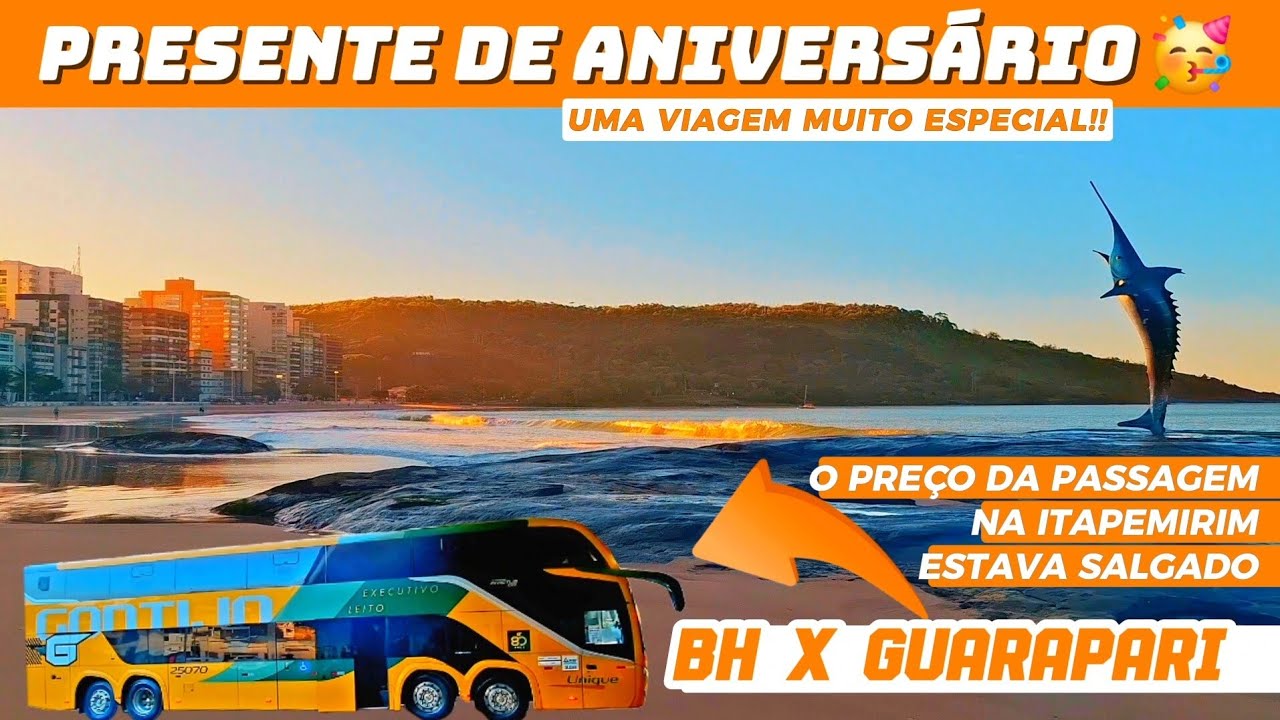 Rumo ao Litoral Capixaba!! Viajando de BH para Guarapari no Invictus DD da Gontijo