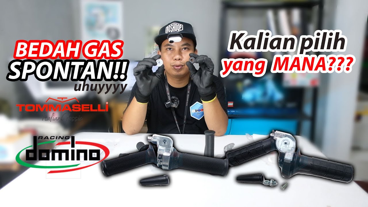 REVIEW, Bedah gas Spontan!!, tommaselli by domino universal vespa made in italy