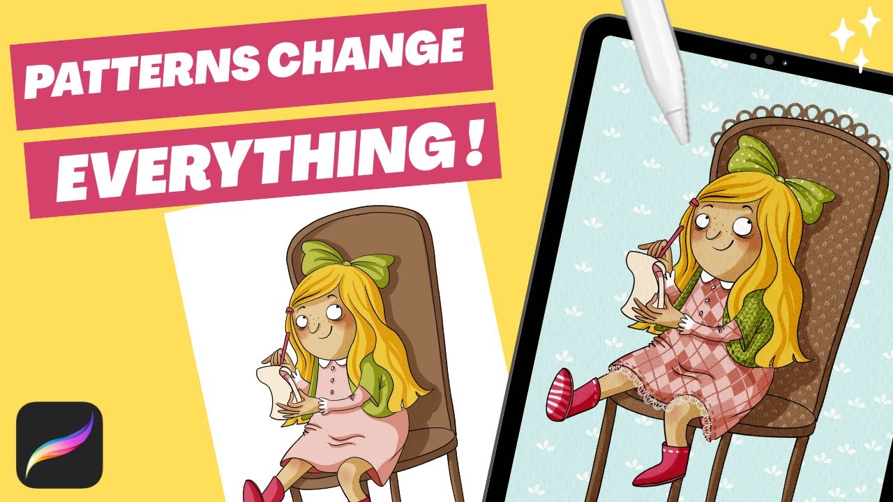 How Patterns Instantly Improve Your Illustrations | Tips & Tricks