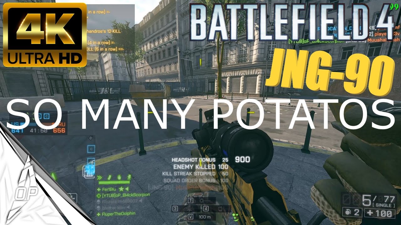 BF4 JNG-90 8X CQB _ BATTLEFIELD 4 PC GAMEPLAY [4K 60FPS] #gameplay #battlefield4 #bf4 #4k #60fps