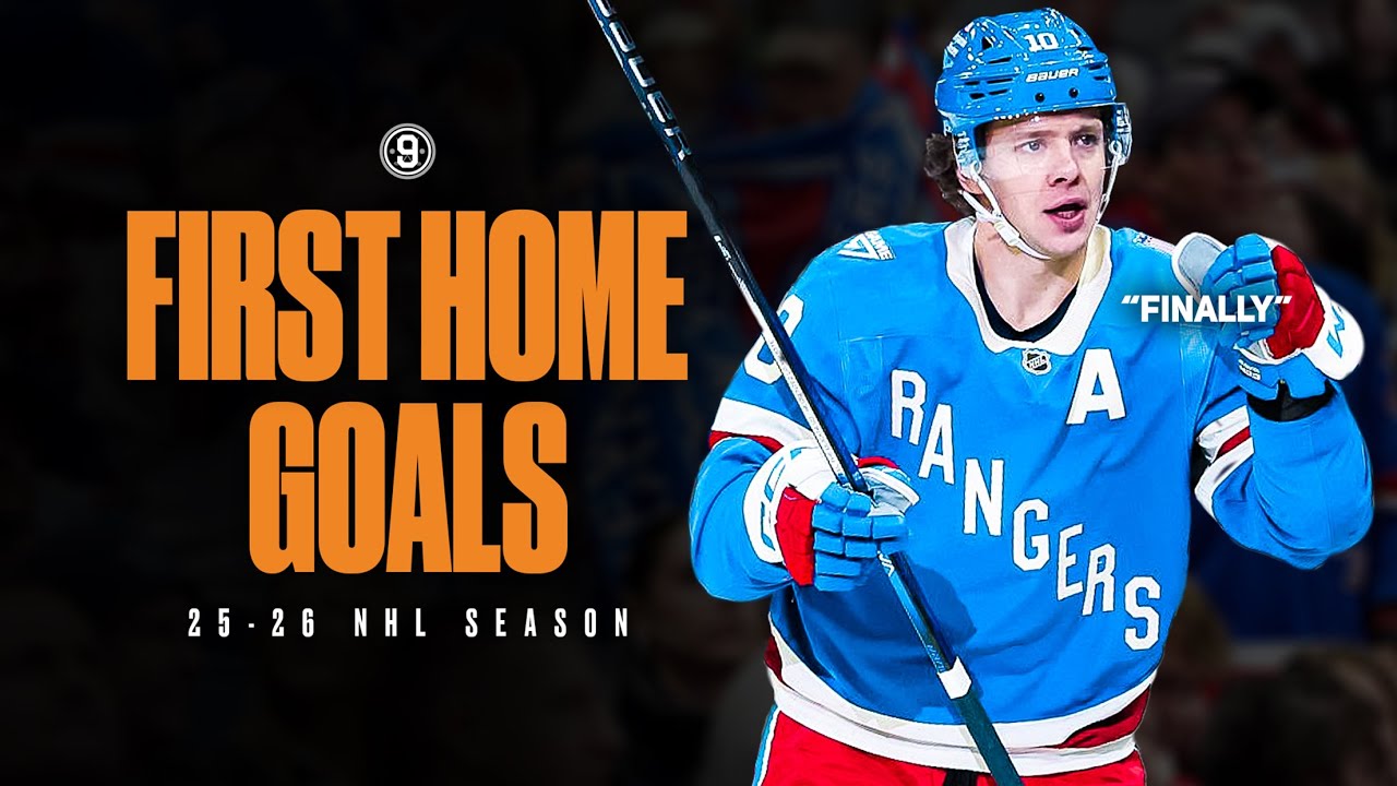 Every NHL Team's First Home Goal (2025-26)
