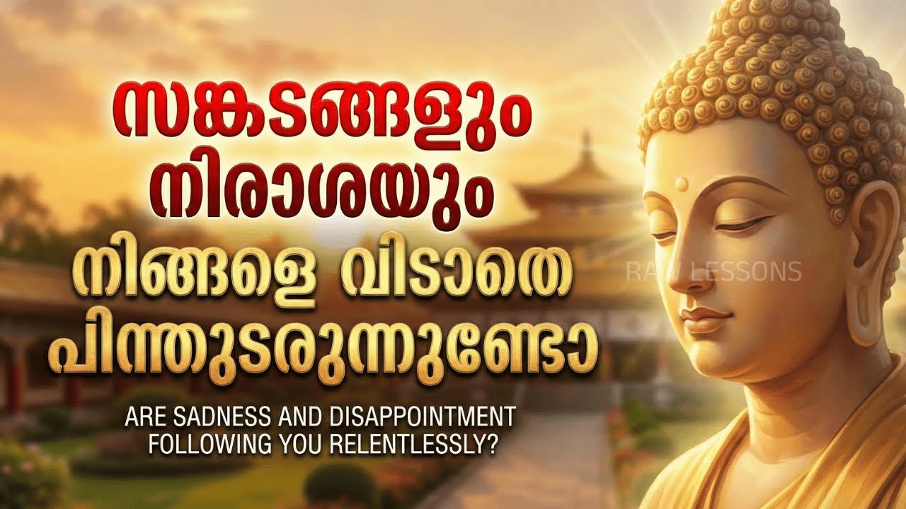 സങ്കടങ്ങളും നിരാശയും നിങ്ങളെ വിടാതെ പിന്തുടരുന്നുണ്ടോ ? | Buddha Malayalam