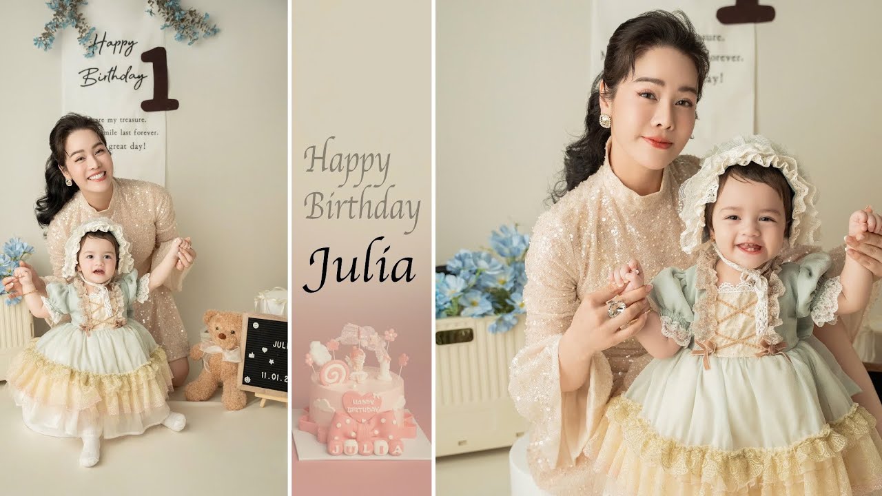 Ngày Đặc Biệt Của Con - Thôi Nôi Julia Tròn 1 Tuổi Ngọc ❤️| Nhật Kim Anh Life